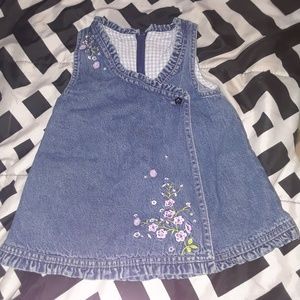 Blue jean dress
